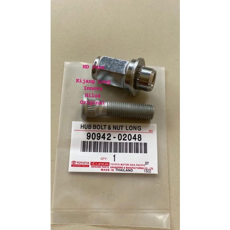 Jual BAUT RODA PANJANG KIJANG INNOVA HILUX HUB BOLT LONG INNOVA HILUX ...