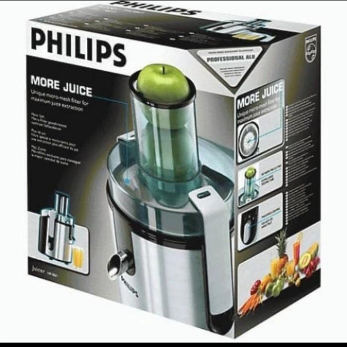 Jual Juicerku Philips Juicer Extraktor Aluminium Hr1861 Original