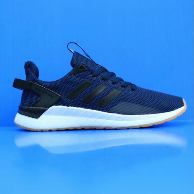 Jual Sepatu Trendy ADIDAS Ride Questar blue dark | Shopee Indonesia