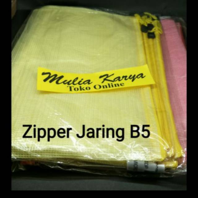 Jual Map Retsleting B5 Zipper Jaring 2 Lapis / Data Bag B5 | Shopee ...