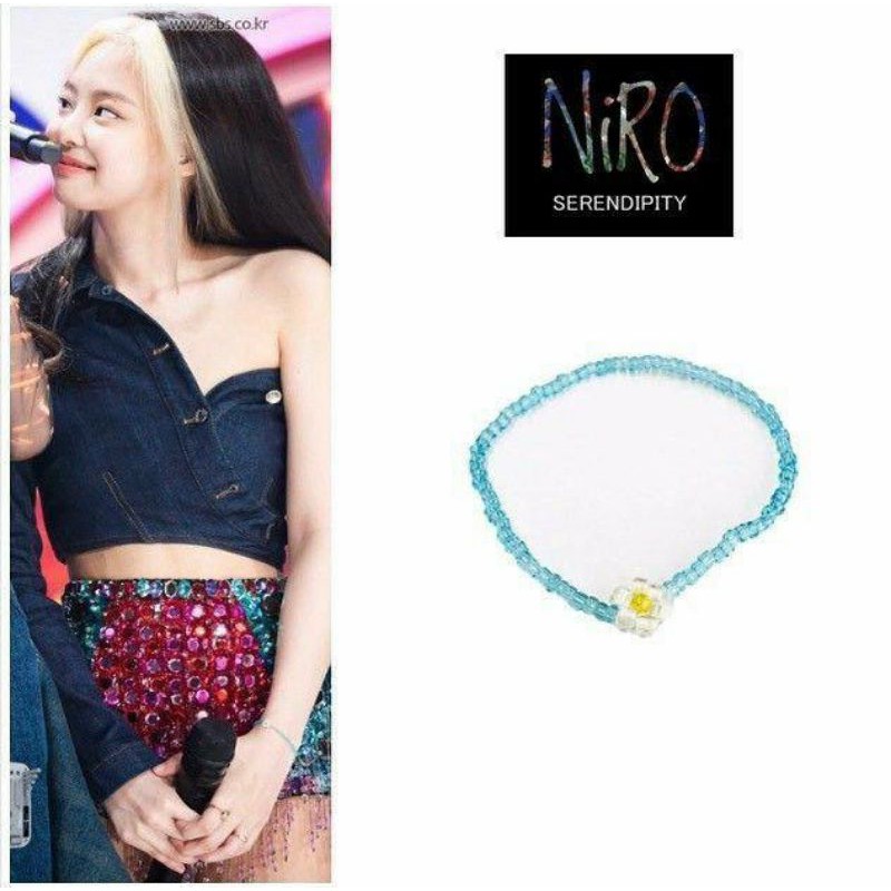 jennie Blackpink bracelet beads
