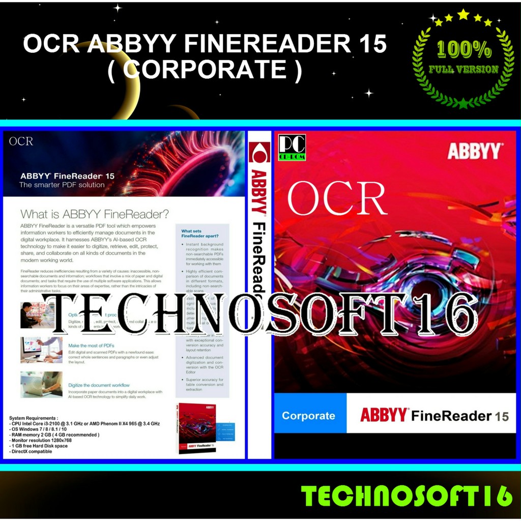 ABBYY FineReader is the smarter PDF solution 