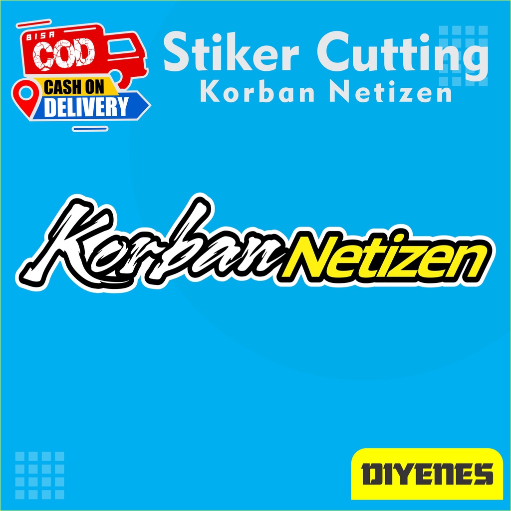 Jual Sticker Cutting Kroban Netizen, Sticker Cutting Menyala | Shopee ...