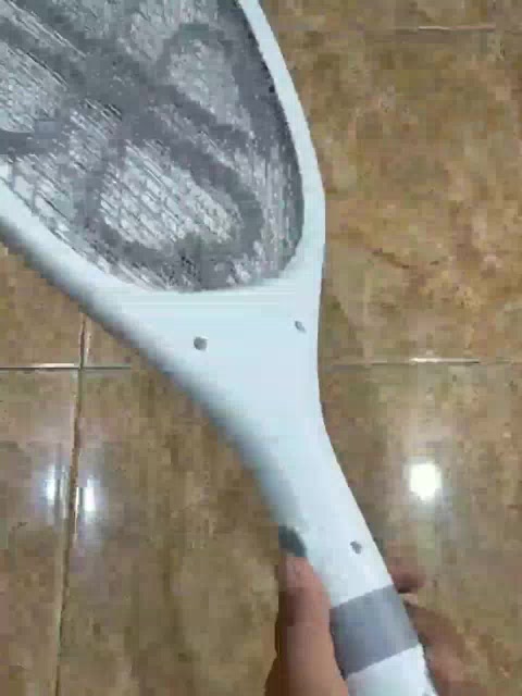 Jual Krisbow Raket Nyamuk Cas Dengan Senter | Mosquito Killer Swatter ...