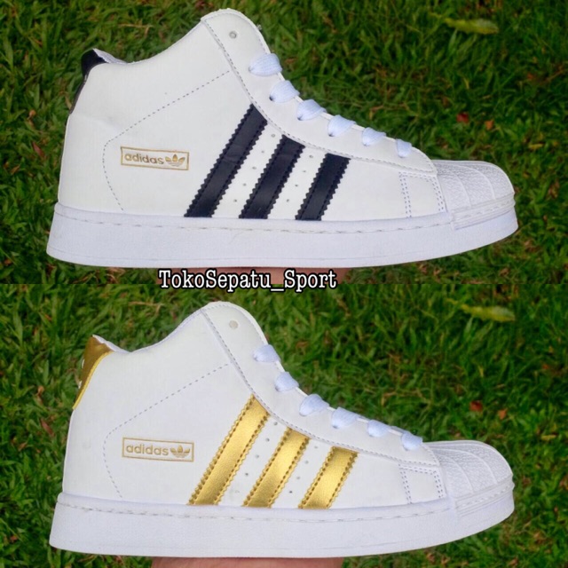 Harga sepatu adidas shop superstar high original