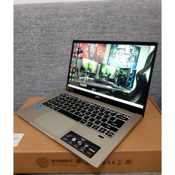 Jual Laptop Acer Swift 1 Intel N6000 Ram 4 SSD 512 NVME Keren Garansi