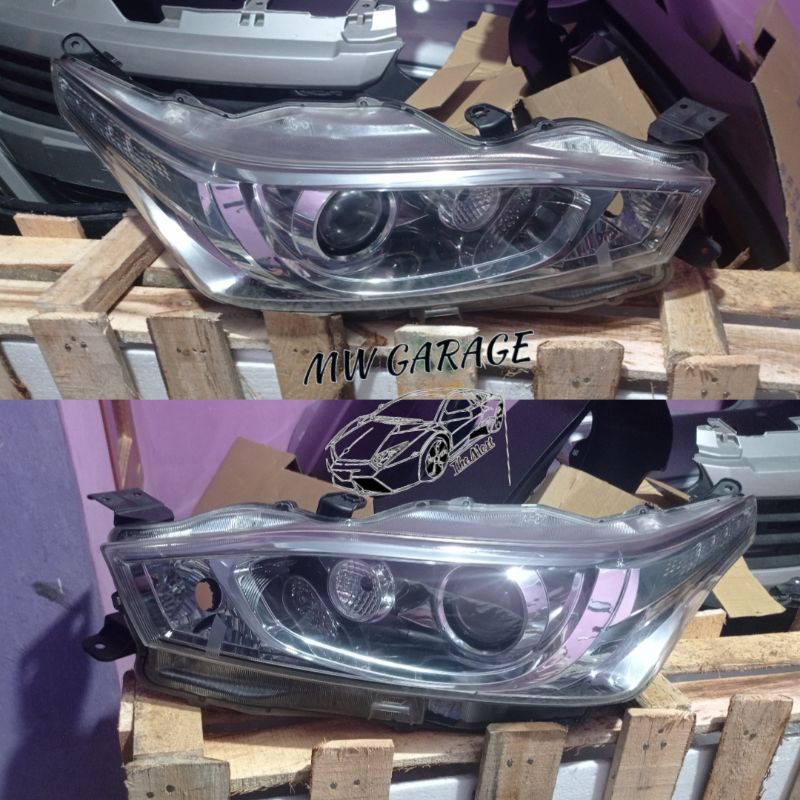 Jual Headlamp - Lampu Depan Toyota All New Yaris 2014 2015 2016 2017 ...