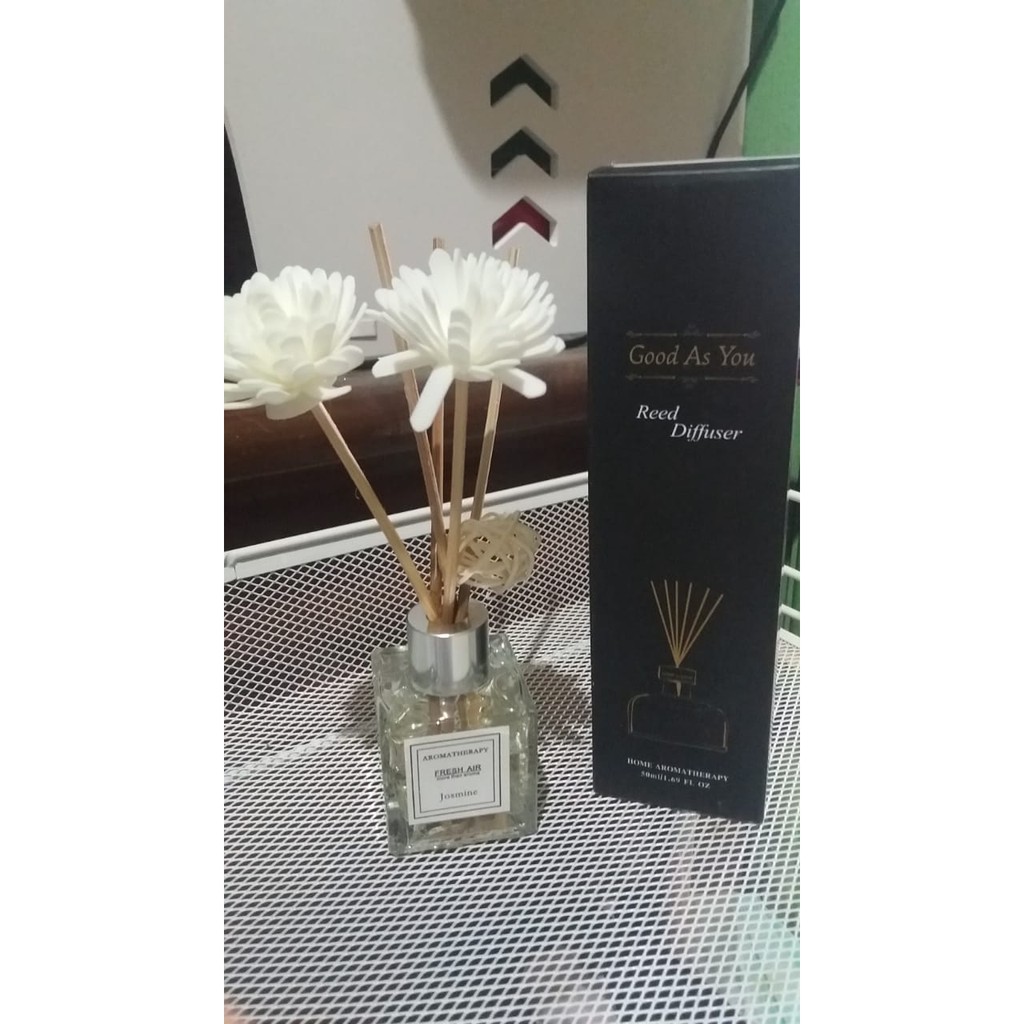 Jual REED DIFFUSER DEVICE PENGHARUM RUANGAN PARFUM ESSENTIAL OIL STICK ...