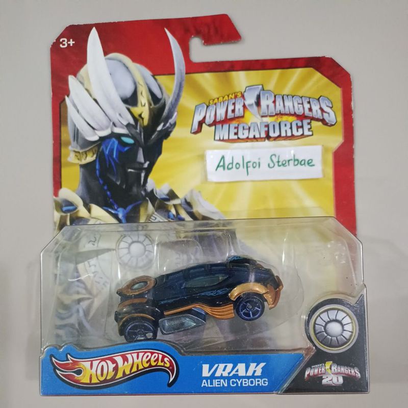 Jual hotwheels hot wheels saban's power rangers megaforce red dragon ...
