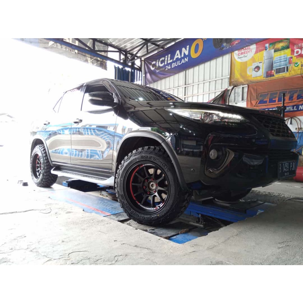 Jual Velg Mobil Fortuner Pajero Strada Triton Hilux Rangger Ring 18 Jdm Style Shopee Indonesia