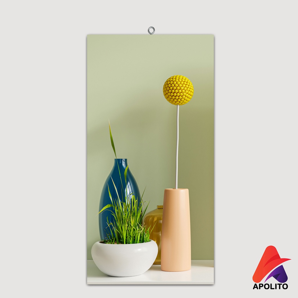 Jual HIASAN DINDING BUNGA AESTHETIC FLOWER ESTETIK (15X30 CM) PAJANGAN