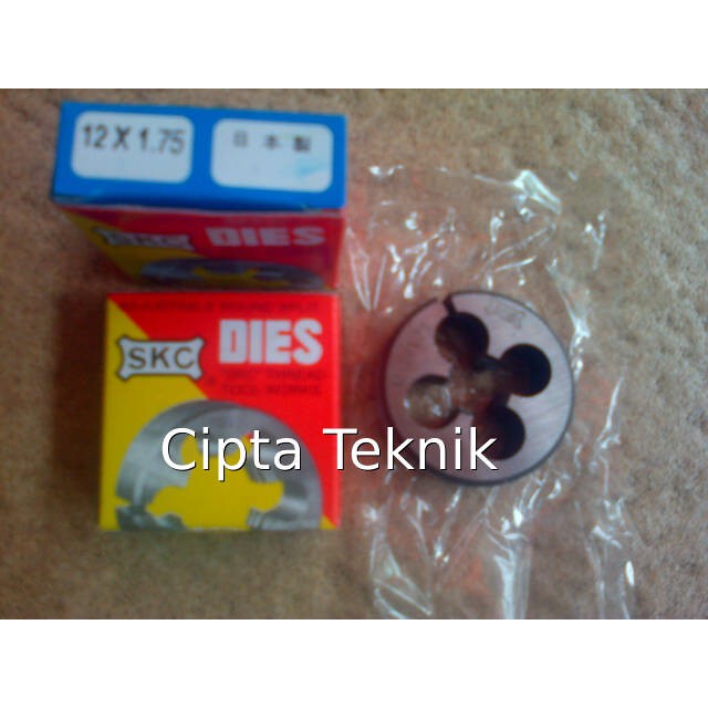 Jual Snei Skc M12 x 1,75 Round Dies M12x1.75 Senei Senai Sney Snay Ulir ...