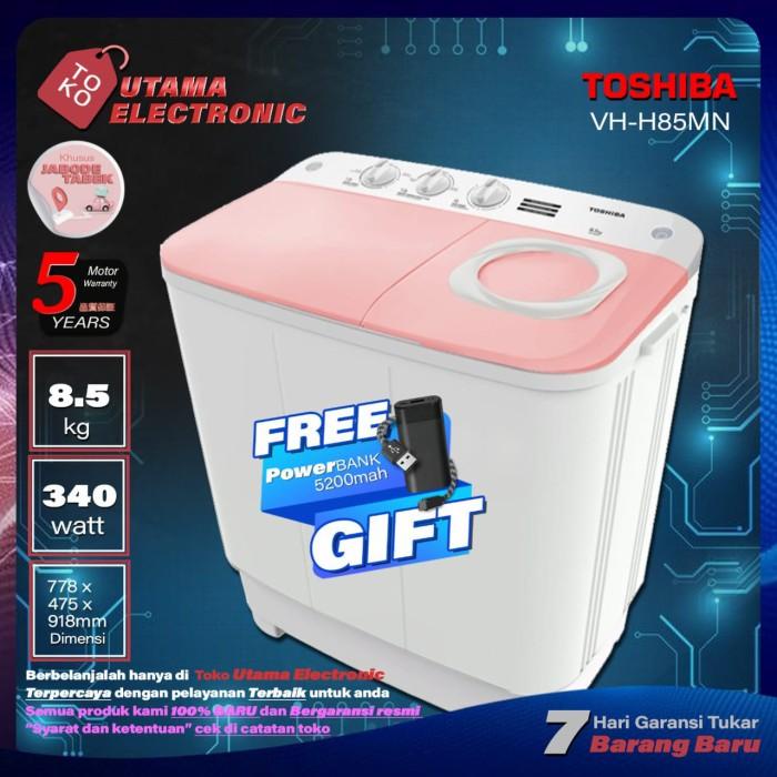 Jual Mesin Cuci Toshiba 2 Tabung Vh-H85Mn | Shopee Indonesia