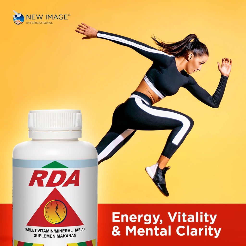 Jual RDA New Image / Vitamin dan mineral / stamina / kecerdasaan IQ ...
