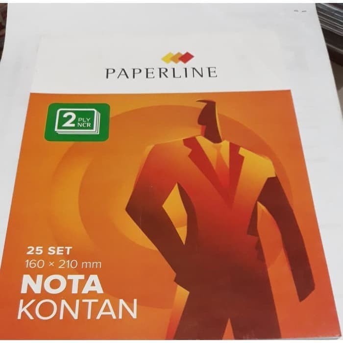 Jual NOTA KONTAN 2 PLY / RANGKAP 2 BESAR PAPERLINE PPL (10 PAK ...