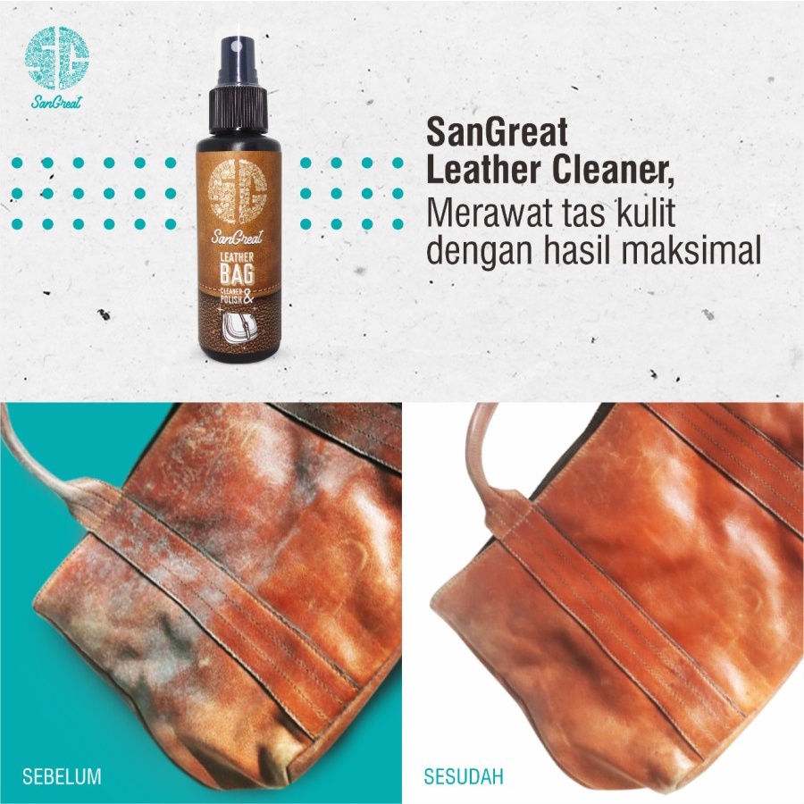 Jual Pembersih Tas kulit, Leather bag cleaner and polish, leather