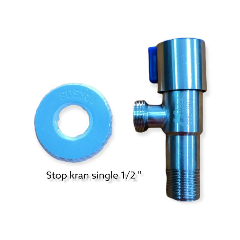 Jual STOP KRAN SHOWER / STOP KRAN SINGLE VALVE UKURAN 1/2 INCHI