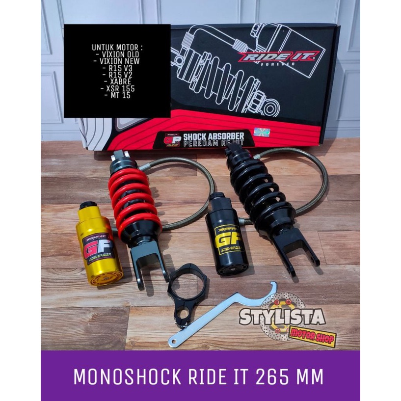 Jual MONOSHOCK RIDE IT VIXION OLD NEW R15 V3 V2 XABRE MT 15 XSR 155 ...