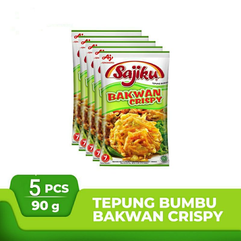 Jual Sajiku Tepung Bakwan 90g 5 Pcs Shopee Indonesia 