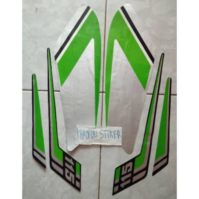 Jual Striping striker RX spesial rxs RX s hitam hijau 88 | Shopee Indonesia