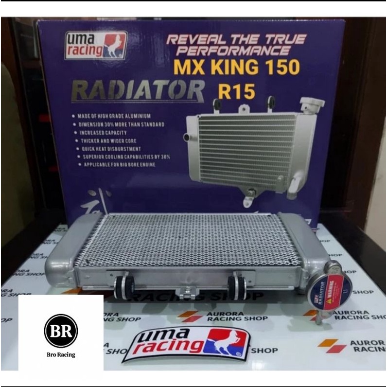 Jual Radiator Uma Racing Mx King Rs Original Shopee Indonesia