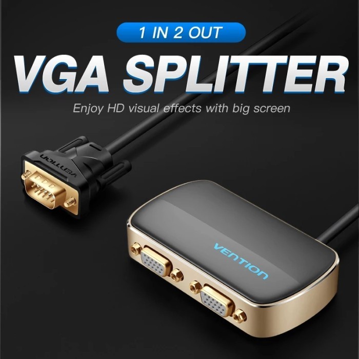 Jual Vention DBA VGA Splitter (1 In 2 Out) | Shopee Indonesia