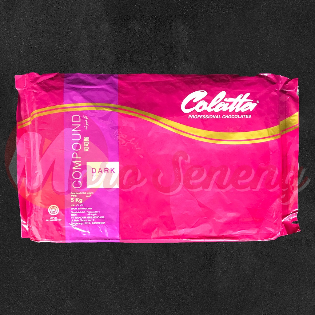 Jual Dark Chocolate Compound / Coklat Blok Colatta 5 kg | Shopee Indonesia