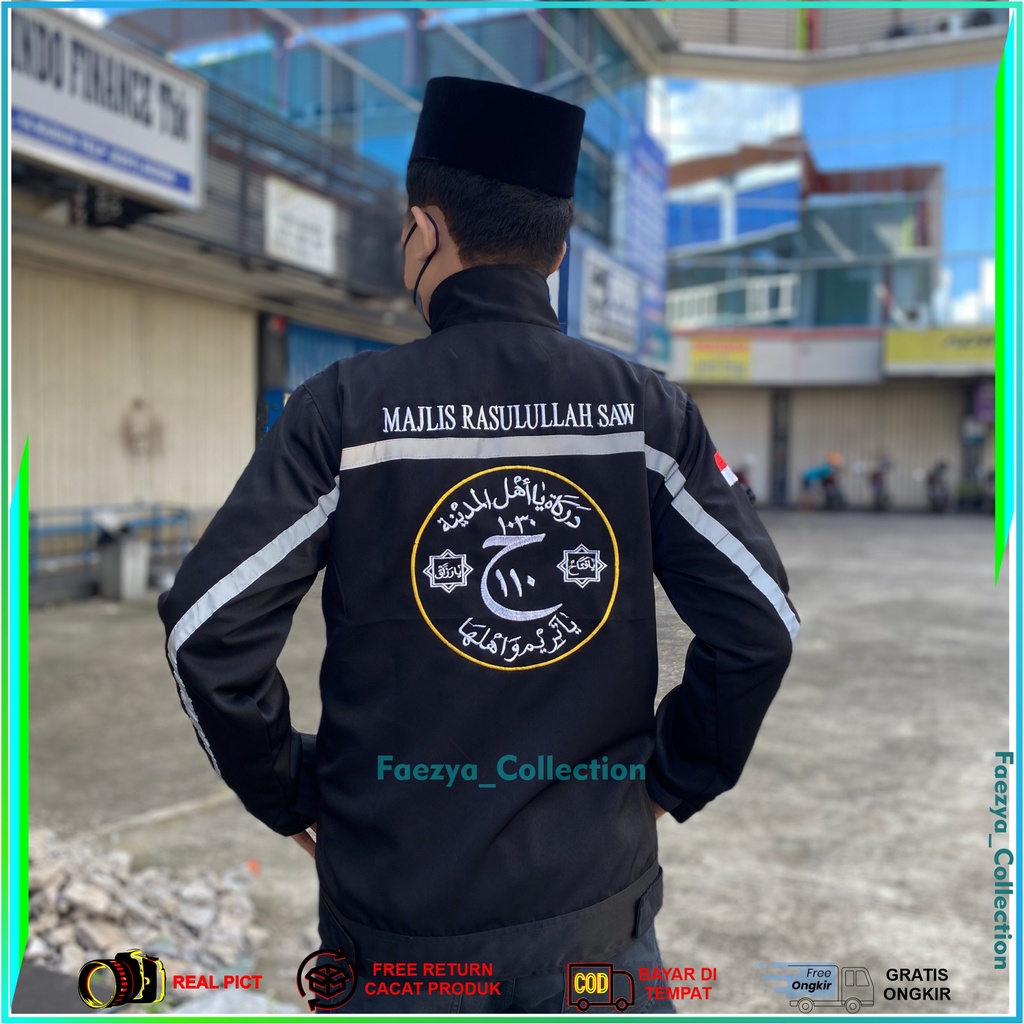 Jual Jaket MR Majelis Rasulullah SAW DARKAH Nahdlatul Ulama NU Bahan ...