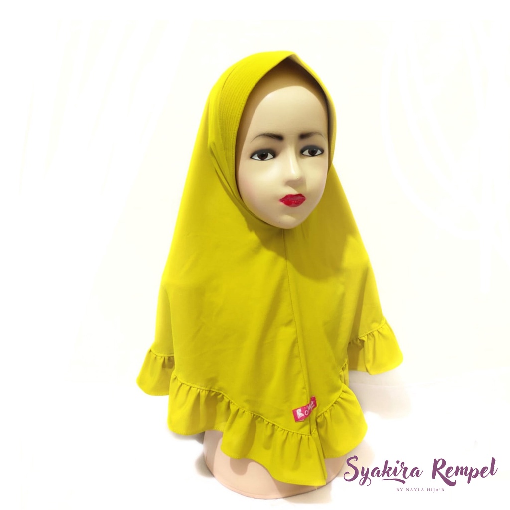 Jual Kerudung Instan Anak Syakhira Rempel By Nayla Hija'b Jilbab Anak ...