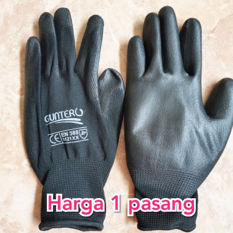 Jual Sarung Tangan Safety Guntero Sarung Tangan Mekanik Tukang Safety Glove Shopee Indonesia