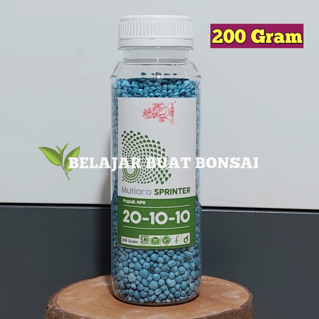 Jual Pupuk Meroke Mutiara Sprinter NPK Kemasan Repack 200 Gr | Shopee ...