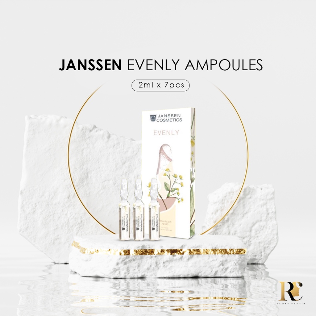 Jual Janssen Evenly (Melafadin Fluid) Ampoules 2ml x 7pcs Shopee