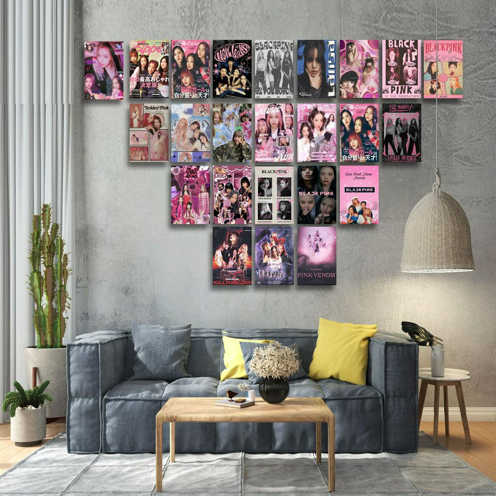Jual (32Pcs)Hiasan Dinding Kamar Kpop Girlband Korea Aesthetic Vintage ...