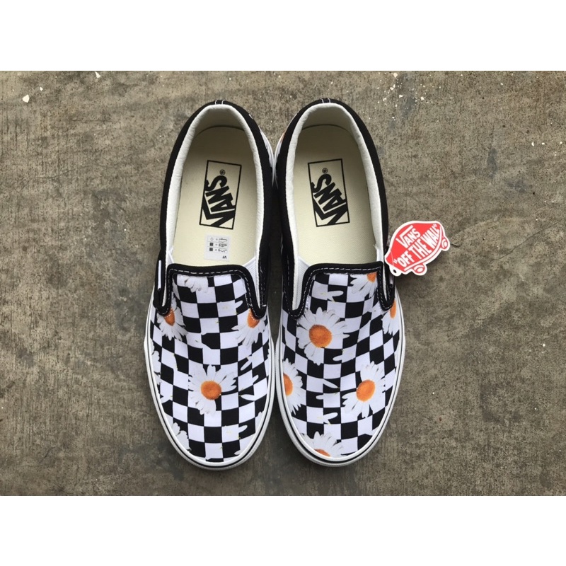 Vans Slip On Daisy Love Me Love Me Not