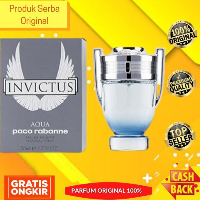 Harga parfum paco best sale rabanne invictus aqua 2018