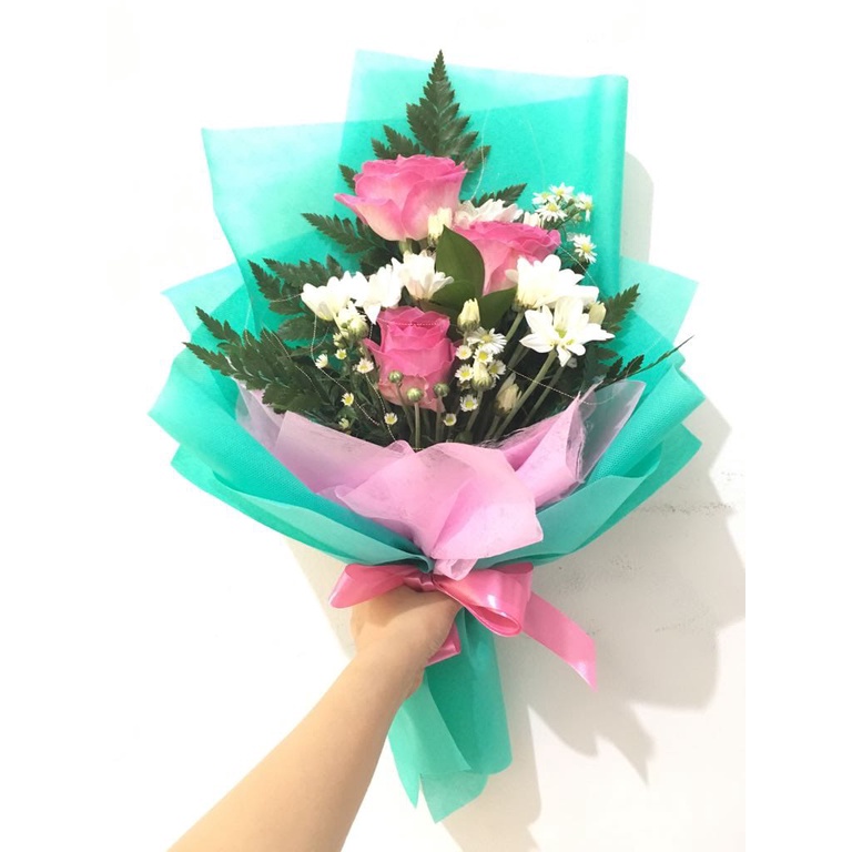 Jual Hand Bouquet | Hand Bucket | Hand Buket | Bunga Mawar (Variasi ...