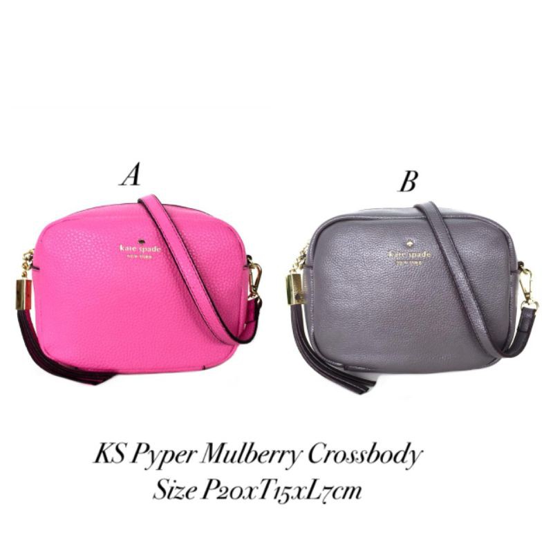 Jual Promo Kate Spade Pyper Mulberry Crossbody Shopee Indonesia