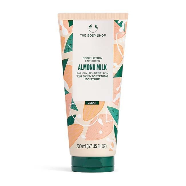 Jual The Body Shop Almond Milk & Honey Soothing Restoring Body Lotion