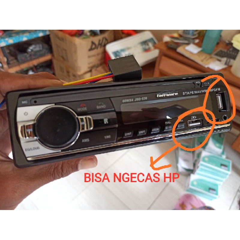 Jual Tape audio mobil bluetooth single din jsd 530 Shopee Indonesia