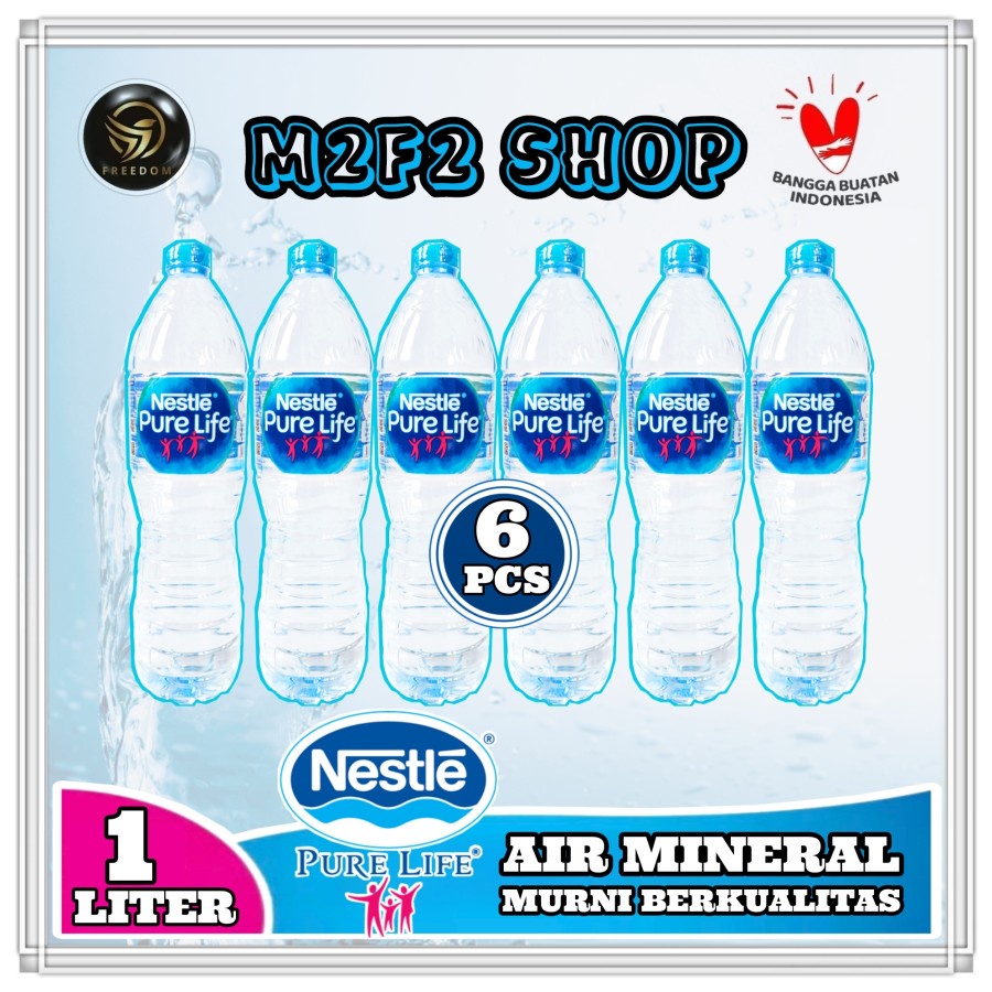 Jual Air Mineral Nestle Pure Life Botol Besar 1500 ml 1,5 liter