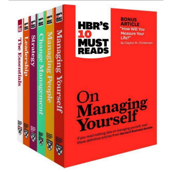 Jual BUKU HBR'S MUST READS BOXED SET (6 BOOK) | Shopee Indonesia