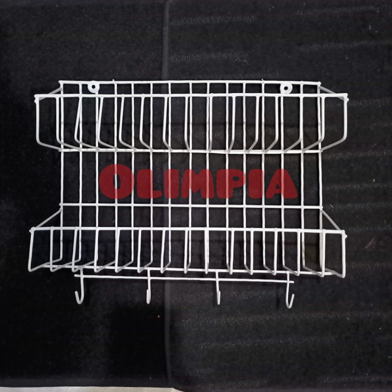 Jual RAK GANTUNG DINDING KAWAT SERBAGUNA SUSUN 2 | Shopee Indonesia