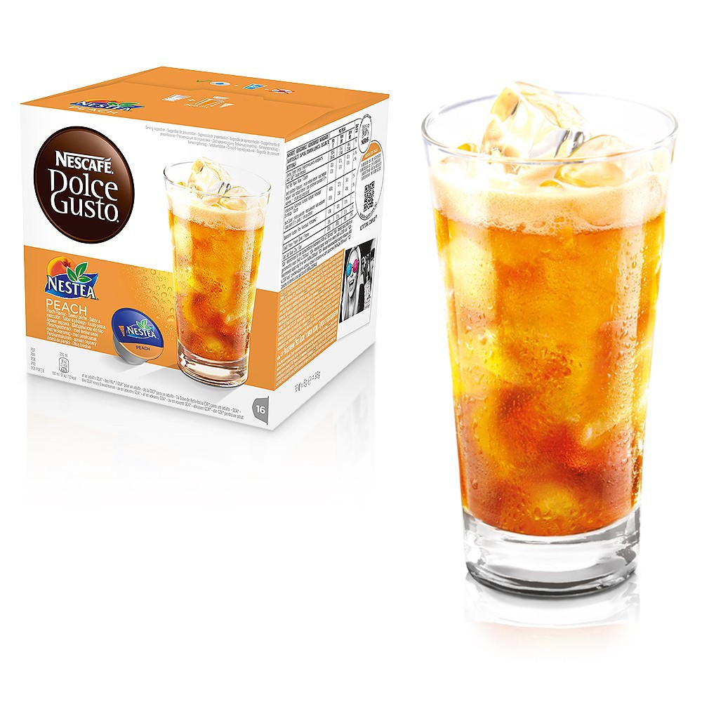 Jual Nescafe Dolce Gusto Nestea Peach 16 Capsule | Tea Kapsul Teh ...