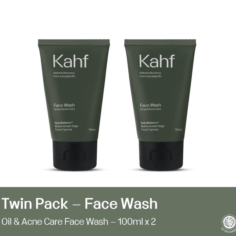 Jual Kahf Face Wash Oil and Acne Care Paket 2 Pcs 100 ml Sabun