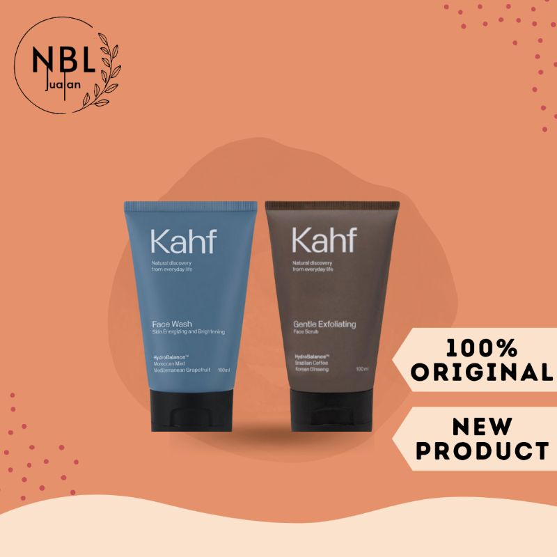 Jual Kahf Face Wash Skin Energizing & Brightening Exfoliating Face