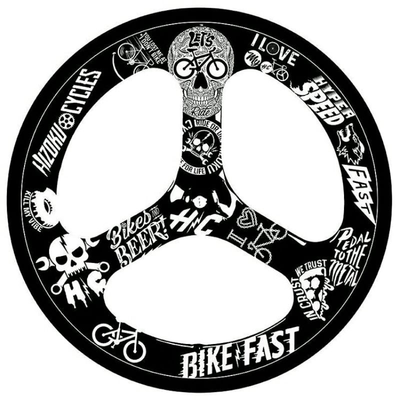 Jual Decal Sticker Hizoku Tri Spoke Stiker Hizoku Trispoke Fixie Fixed ...