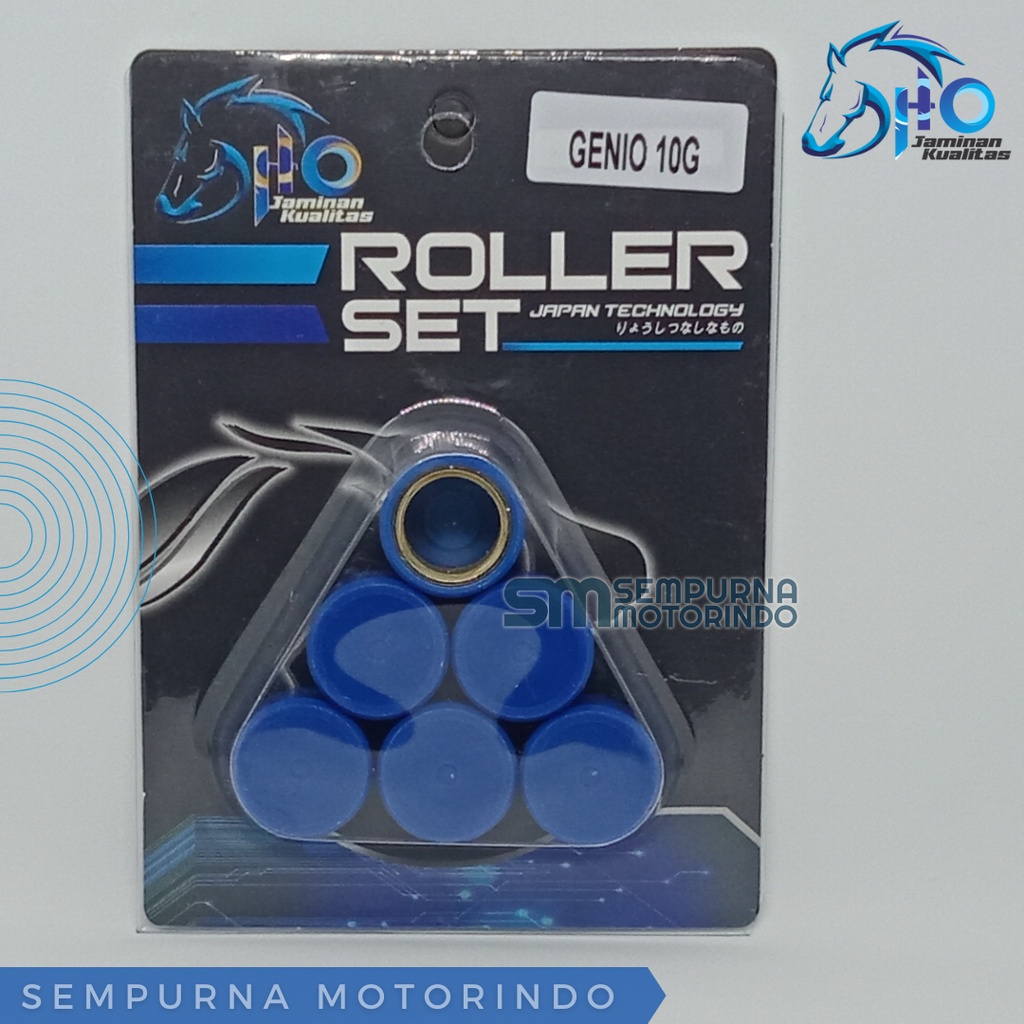 Jual ROLLER SET RACING GENIO 10 GRAM - HO | Shopee Indonesia