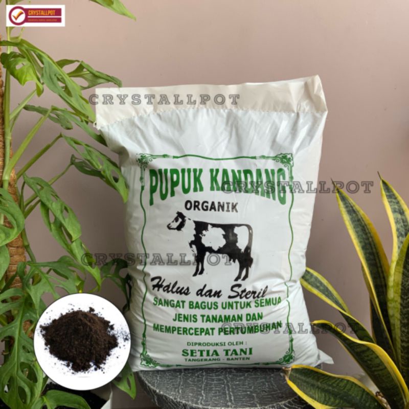 Jual PUPUK KANDANG SETIA TANI SAPI HIJAU ORGANIK HALUS DAN STERIL ...