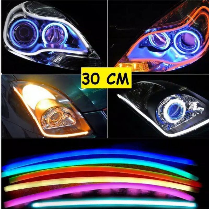 Jual lampu led alis lampu neon lampu sen lampu drl 30cm 12volt lampu ...
