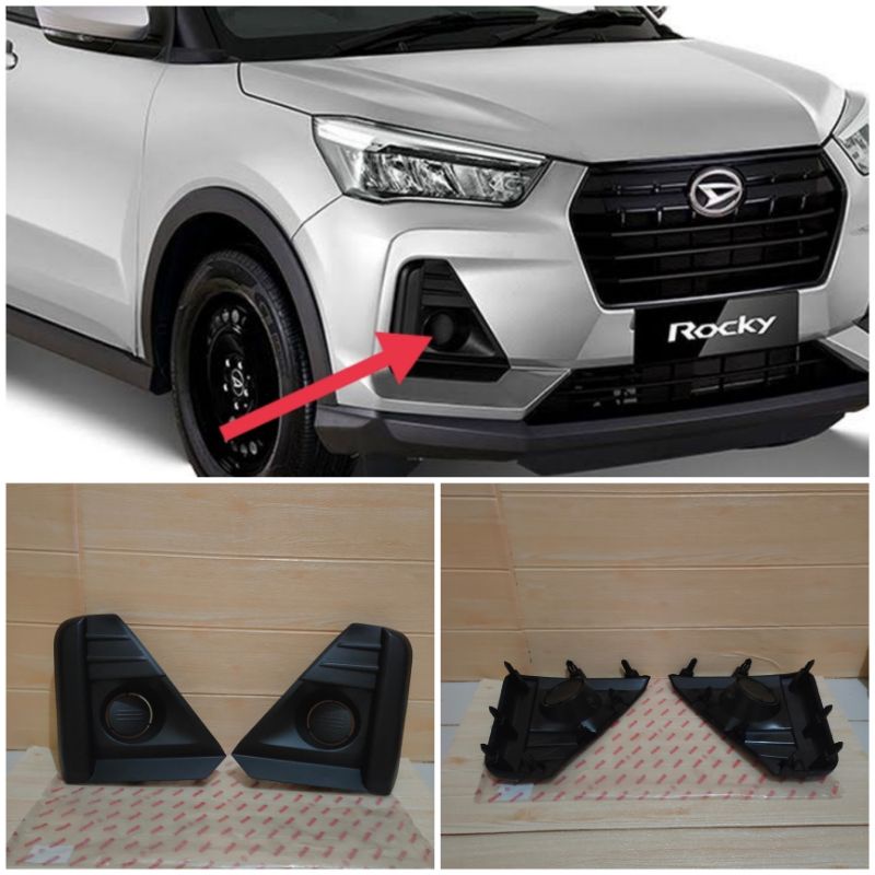 Jual Cover Foglamp Cover Lampu Kabut Bumper Depan Daihatsu Rocky Type M